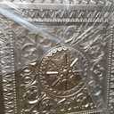 Art3d Drop Ceiling Tiles, Glue up Ceiling Tiles, 2'x2' Plastic Sheet in Antique Gold (12-Pack, 48 Sq.ft), 24"x24"