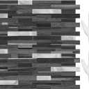 STICKGOO Peel and Stick Backsplash Tile, Stick on Backsplash for Kitchen and Bathroom, Black Grey Wood Look PVC Mixed Metal Silver Self Adhesive Wall Tiles(10 Sheets)