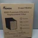 6 Pack 3000 Replacement Filters, Compatible with 3000, 3000M, 3000Pro Air Pur-ifier, 1 Efficiency Air Filters,1 Activated Carbon Filters and 4 Carbon Pre-Filters