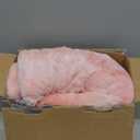 Homemate Heated Blanket Electric Throw - 50"x60" Heating Blanket Throw 1/2/4/6/8 Hours Auto-Off 10 Heat Levels Over-Heat Protection Luxury Faux Fur Sherpa ETL Certification (22 - Tie-dyed Pink)