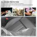 50PCS Disposable Car Seat Covers, Plastic Seat Covers for Cars, Universal Clear Vehicle Chair Protector, Auto Accessories Dustproof Waterproof Auto Chair Protector Fit for Most Vehicles