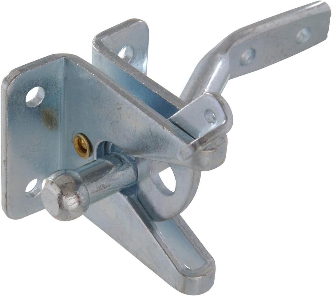 The Hillman Group 851374 Automatic Gate Latch, Zinc Plated