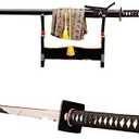 Lyuesword Japanese Full Tang Ninja Sword Battle Ready 1095 High Carbon Steel Ninja Sword Very Sharp Blade