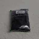 QINSEN Women's Square Neck Sleeveless Double-Layer Tank Tops Basic Tight T Shirts (Black, S)