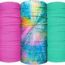 S A Company Kids' Face Shields UPF 30+, Breathable Multipurpose Neck Gaiters for Boys and Girls (Pack of 5)