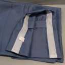 NICETOWN 100% Blackout French Door Curtains for Door Window, Privacy Thermal Insulated Short Curtains for Kitchen, Tie Up Shade Window Covering for Bedroom, Stone Blue, W26 X L40 Inch, 1 Panel