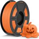 JAYO PLA 3D Printer Filament Orange, PLA Filament 1.75mm, 1.1KG Spool, Dimensional Accuracy +/- 0.02mm, Fit Most FDM Printer