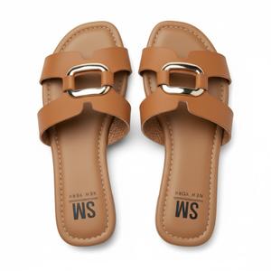 SM New York Ariana Cognac Size 6