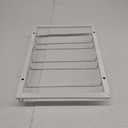 MOCOUM Wine Glass Rack, Under Cabinet Wine Glass Holder Metal Stemware Holder Glasses Storage Hanger