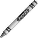 Crayola Crayons in Gray, Bulk Crayons, 12 Count (5208361052)