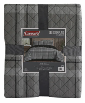Coleman Gregory Plaid Quilt - Gray Coleman Gregory Plaid Quilt - Gray