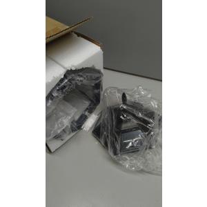 Solar Post Lights with Pier Mount Base, 17.3'' H 2700K Solar Lamp Post Light Waterproof, Dusk to Dawn Pole Lights Outdoor for Garden Patio Yard Pathway Gate, Remote Control, Black(Warm White)