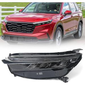 Huray Left LED Headlight for Honda CRV 2023 2024 Driver Side | HO2502209 HO2503209 OE Head Lamp Replacement
