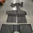 OEDRO Floor Mats for 2020–2025 2026 Ford Explorer 6-Seater, Custom Fit All Weather TPE Cargo Mat & Backrest Liner, Waterproof Trunk Mat for Active/ST Line/ST/Platinum Accessories