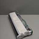 MontVoo Bath Mat,Chenille Absorbent Bathroom Mat Quick Dry Rubber Backed Bathroom Rugs Non Slip Washable Bath Mats,Ultra Thin Bathroom Rugs Fit Under Door,17"x24",White