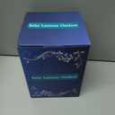 Solar Lanterns Outdoor Waterproof, Birthdays Gifts for Women Mom and Grandma, Metal Hanging Lanterns Hummingbird Decor Garden Decorative Solar LED Light for Yard, Patio, Lawn, Porch, Backyard