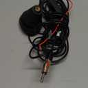 Eightwood Universal AM FM Car Radio Antenna, Roof Mount Amplified Stereo Antenna with 12V Power Wire DIN Plug Connector for Vehicle Car Truck SUV Radio Stereo Receiver Media Head Unit