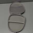 Headphone Case Hard Shell Super-Slim for Sony/JBL/Bose/Soundcore Anker/BERIBES KVIDIO TOZO JLab Over-Ear Headphones Universal Portable Travel Organizer Bag (Beige)