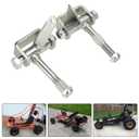 GREHUA Go Kart Steering Spindle Bracket Set 5/8" Axle 3-3/4" Long Compatible with Predator 212cc 196cc 6.5hp 13hp 15hp 420cc 301cc Manco Azusa Yerf-Dog Heavy Duty Go Cart Spindles Go Kart Parts