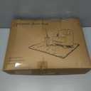 Ophanie Upgrade 4x6 Rugs for Bedroom, Grey, Fluffy Shaggy Soft Area Rug, Gray Non-Slip Indoor Floor Carpet for Living Room, Kids Baby Boys Teen Dorm Home Decor Aesthetic, Nursery, Rug