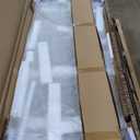 Fully Frameless Pivot Shower Door with 5/16"(8mm) Tempered GlassHinged Single Swing Shower Door by Easy Clean Coating Glass, Matte Black (24"  72", Matte Black)