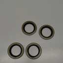 4pcs Trailer Axle Hub Wheel Grease Seals 1.719''I.D x 2.565''O.D with 4pcs Cotter Pins for Dexter 010-019-00 (10-19) Transcom 171255TB National 473336, 3500 lbs #84 Spindle E-Z Lube Axles