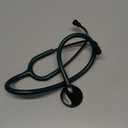 Single Head Stethoscope for Doctors/Nurses/Nursing School Students, Medical and Home Use with Accessories Name Tag, FSA HSA Eligible (Green Tube, without EVA Case)