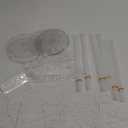6 Set Balloon Stand Kit - Table Stands With Base, Easy Assembly Sticks, Reusable Holders for Baby Showers, Weddings, Birthdays, Party Decorations