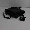 PEASUG Insulated Bags for Food Delivery, XXXL Pizza Delivery Bags for Doordash, Large Capacity Cooler Bag Keep Food Warm for Grocery Shopping and Catering, Foldable, Heavy-Duty (Black)