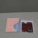 DJDUCK Designed for iPhone 7/8/SE2020/SE2022 Case Wallet with Card Holder, [Magnetic Clasp Cover] [RFID Blocking Leather Protection] Shockproof Women Men Cases 4.7 Inch for Apple 7/8/SE2/SE3 Wine Red