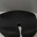 Everlasting Comfort Doctor Recommended Memory Foam Seat Cushion for Office Chairs & Car - Ergonomic Office Desk Accessories - Cushions for Tailbone Pain Relief, Sciatica (Charcoal Black, XX-Large)