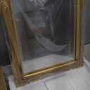 Makeup Mirror for Wall and Desk, Framed Mirror for Home Decor, Bronze Tone Finish