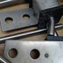 4Pcs Exhaust Hanger, Heavy Duty Stainless Steels Exhaust Hangers Muffler Hanger, Universal Exhaust Hanger Rod Kit for Car Exhaust System. 3/8" Rod 10" Long (4)