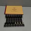 ROSALIND 30pcs Gel Nail Polish Set, 26 Colors Gel Polish with 3Pcs Glossy Matte Glitter Top Coat and Base Coat All Seasons Nude Blue Red Gel Nails art Kit DIY Salon at Home (Multi-Colored 02)