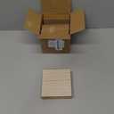 Bright Creations Unfinished MDF Wood Blocks for Crafts, 1 in Thick Wooden Square Blocks (4x4 inches) - Pack of 4 - Unfinished Wood
