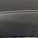 GIANT PANDA 2PCS Front Seat Covers for Chevy Silverado & GMC Sierra 1500 2500 3500 2007-2026 Crew Extended Double Cab Pickup,Custom Fit Chevy & GMC Truck Seat Protectors,Faux Leather (Black)