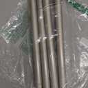 Brushed Nickel Shower Curtain Rod 31-79 Inches Non-Slip Shower Rod Tension Mounted No Drill Tension Shower Curtain Rods Spring Tension Rod for Windows Bathroom