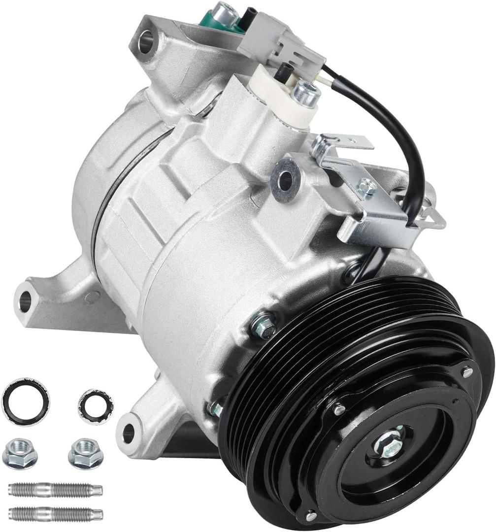 New AC Air Condition Compressor with Clutch for 2014-2023 Chrysler 300 3.6L, for 2015-2023 Dodge Challenger 3.6L, for 2014-2023 Dodge Charger 3.6L 3.6