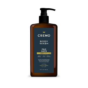 Cremo Rich-Lathering Palo Santo Body Wash for Men, Notes of Bright Cardamom, Dry Papyrus and Aromatic Palo Santo, 32 Fl Oz