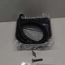 NAMSAN Small Heated Pet Bowl for Cats Rabbits, Outdoor and Indoor, 1 L Heated Water Bowl for Chicken Birds Ice Free, Thermal-Bowl for Dog Cage, Hanging Kennel Dish, Self-Assembly