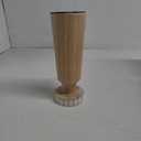 HD Designs Wood Large Candle Holder, 10 in 