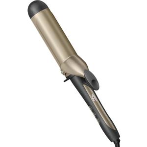 INFINITIPRO BY CONAIR Tourmaline Ceramic 1  -Inch Curling Iron, 1  -Inch Barrel Produces Voluminous Curls, Hair Curler for Use on Medium and Long Hair, Dark Gray