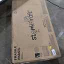 Storkcraft Santorini Deluxe 5-in-1 Convertible Crib with Bonus Toddler Guardrail (Driftwood)  GREENGUARD Gold Certified, Toddler Guardrail Included in Box, Fits Standard Crib Mattress