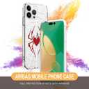 ClothxbYJ Case for iPhone 14 Pro,T1t Red Spider Heart G1 Clear Case Pattern Cute Cover Case for Girls Men Slim Thin Soft Shockproof Phone Case