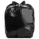 Aluf Plastics 56 Gallon 1.5 MIL (eq) Black Heavy Duty Trash Bags - 43" x 47" - Pack of 100 - For Construction, Industrial, Outdoor, & Commercial
