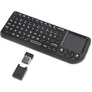 Rii Mini Keyboard with Touchpad,Bluetooth Keyboard Backlit,Handheld Wireless Keyboard for Smart TV,Android TV Box,Fire TV Stick,HTPC,Projector,PC,Smartphone,Office,Home
