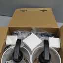 iThird Wall Sconce Battery Operated Set of 2, 6000mAh Rechargeable Wall Lights with Touch Control and Remote Control, Wireless Wall Lamps for Bedroom, Black Sconces Wall Decor for Living Room Hallway