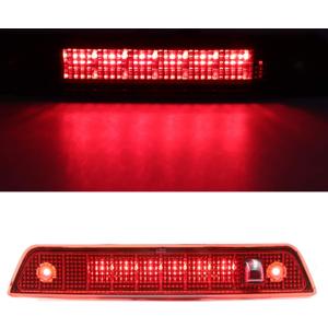 Tresound 3rd Third Brake Light for 2005-2010 Jeep Grand Cherokee, High Mount Light LED Center Tail Brake Lamp (Red)