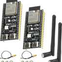 ESP32 S3 N16R8 DevKitC-1 Module, for ESP32 S3 Development Boards with WiFi, Bluetooth 5.0 for Arduino, USB C with Antenna + IPEX (2 PCS)