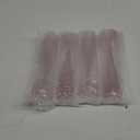 Prestee 24 Piece Plastic Champagne Flutes - 4.5 oz Plastic Wine Glasses with Rose Gold Glitter - Cocktail Glasses for Parties - Party Supplies for Mimosa Bar, Wedding, Shower Party and New Years Eve (24 Count (Pack of 1))